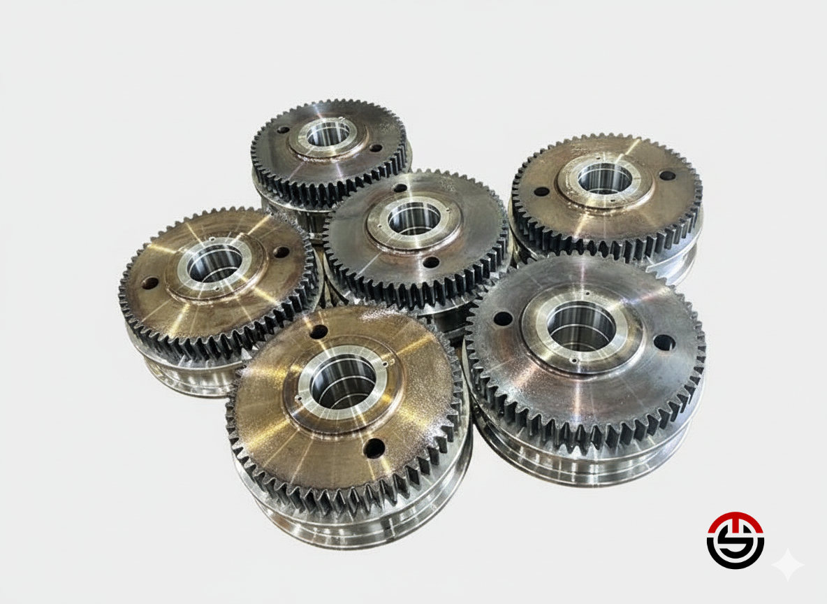 クレーン走行車輪φ450